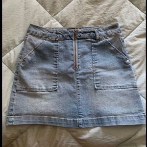 Denim skirt